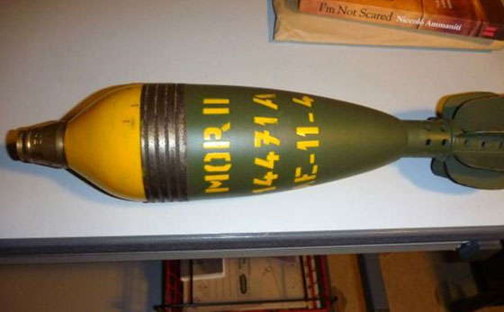 قنبلة خاملة تنفجر في طالب يهوى جمع الأسلحة! صورة رقم 4 قنبلة خاملة تنفجر في طالب يهوى جمع الأسلحة! صورة رقم 4