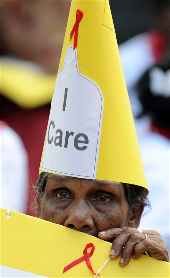 بالصور.. احتفالات ضخمة بيوم الايدز حول العالم!  صورة رقم 4