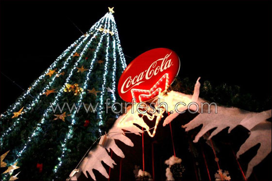 كوكا كولا تحتفل بعيد الميلاد ضمن احتفالات الـ   Christmas Market   صورة رقم 2