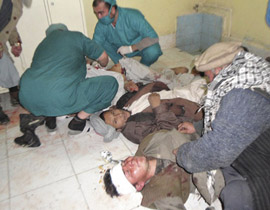 انتحاري يتسبب بمقتل 9 اشخاص وعضو برلمان في جنازة بافغانستان صورة رقم 1