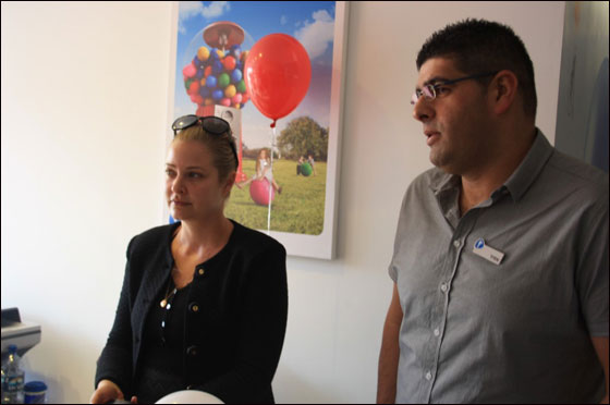 افتتاح مركز خدمات 