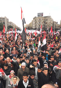 سوريا: سقوط 35 قتيلاً في مظاهرات للمطالبة بإنهاء حكم الأسد صورة رقم 1