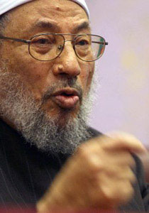 القرضاوي: أحث السوريين على الخروج للتظاهر واحرّم اطلاق النار صورة رقم 1