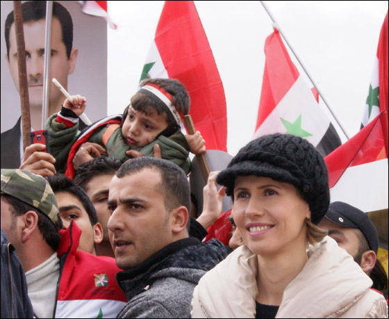بعد صمت طويل.. أسماء الاسد تؤيد النظام في قمع الثورة السورية  صورة رقم 6