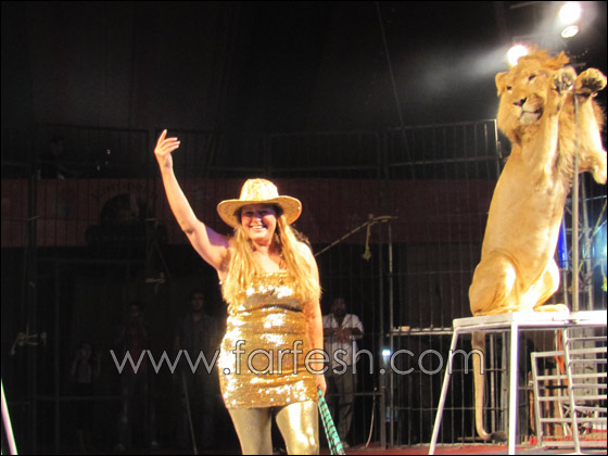 فاتن الحلو تبدأ جولتها الجديدة في سيرك مصر  صورة رقم 3