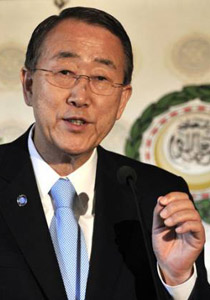 بان كي مون يدعو ايران الى الحد من انشطتها النووية واثبات سلميتها! صورة رقم 1