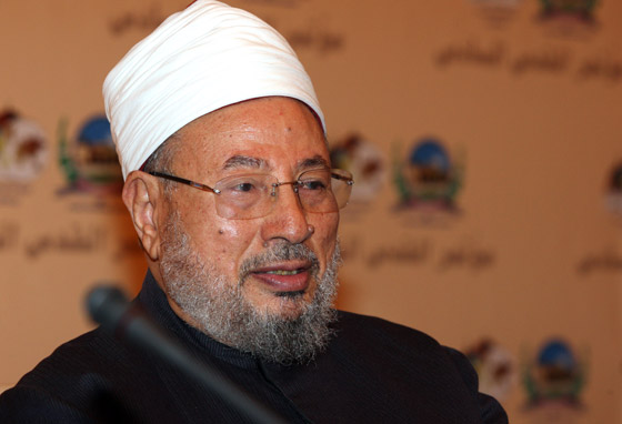 الشيخ يوسف القرضاوي: ويل لليهود اذا حاولوا اقتحام الاقصى صورة رقم 1