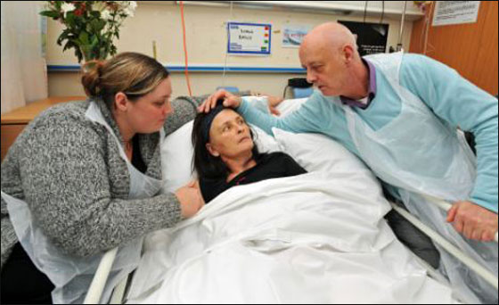 ماتت لمدة 45 دقيقة وعادت للحياة بعد ان قال لها زوجها 