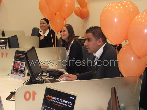  orange  تفتتح مركز خدمات جديد في شفاعمرو صورة رقم 23