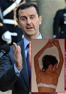 جدل واسع بعد العثور على صورة فتاة منزوعة في رسائل الكترونية للأسد صورة رقم 1