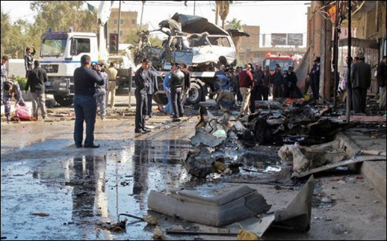 نحو مئتي قتيل وجريح في سلسلة تفجيرات بمدن عراقية متفرقة صورة رقم 2 نحو مئتي قتيل وجريح في سلسلة تفجيرات بمدن عراقية متفرقة صورة رقم 2