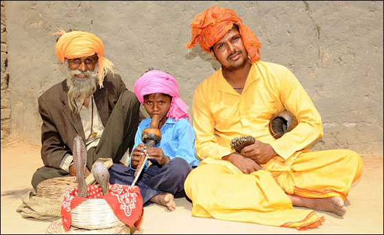 بالصور: اطفال هنود يمتلكون مهارات عالية للرقص مع اخطر الثعابين صورة رقم 5