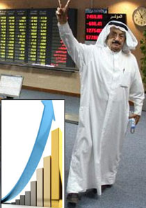 ارتفاع باسواق المال الكويتية وتراجع اسواق مصر والسعودية! صورة رقم 1