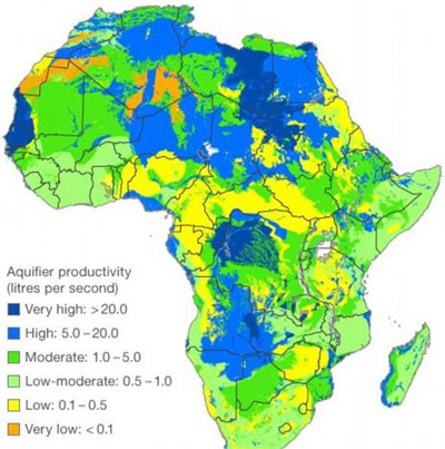 أجزاء ضخمة من صحاري أفريقيا تعوم على خزانات مياه جوفية!  صورة رقم 1