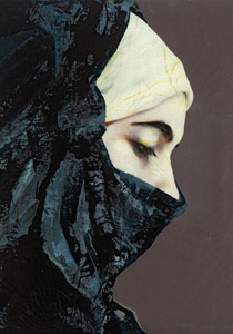 بالصور: فنانة اسبانية تدافع عن الحجاب بمعرض رسوماتها  صورة رقم 2