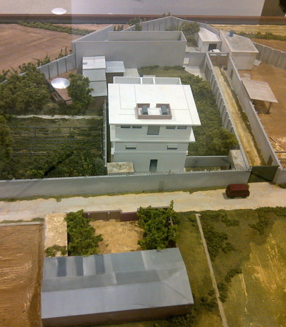 الكشف عن نموذج مصغر لمخبأ بن لادن في باكستان!   صورة رقم 4