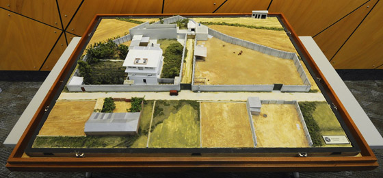 الكشف عن نموذج مصغر لمخبأ بن لادن في باكستان!   صورة رقم 2