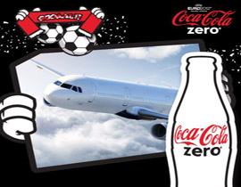 بدك تحضر نهائي يورو 2012 في أوكرانيا؟ فوت على صفحة الفيسبوك   كوكا كولا Zero  وابدأ اللعب صورة رقم 1