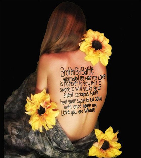 بالصور.. زوجات جنود الجيش الأمريكي يخلع الملابسن لدعم ازواجهن!!  صورة رقم 5