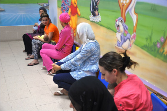 فعاليات لبطيرم حول امان الاطفال في المستشفى الفرنسي في الناصرة صورة رقم 3