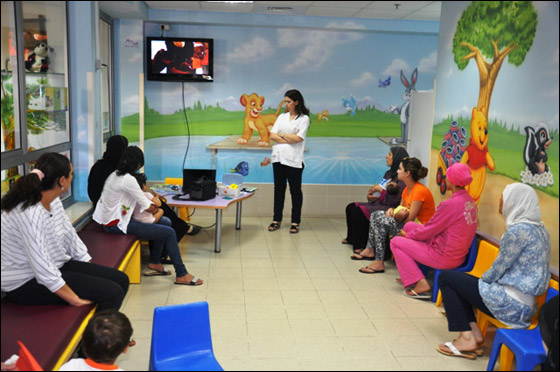 فعاليات لبطيرم حول امان الاطفال في المستشفى الفرنسي في الناصرة صورة رقم 6