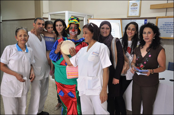 فعاليات لبطيرم حول امان الاطفال في المستشفى الفرنسي في الناصرة صورة رقم 4