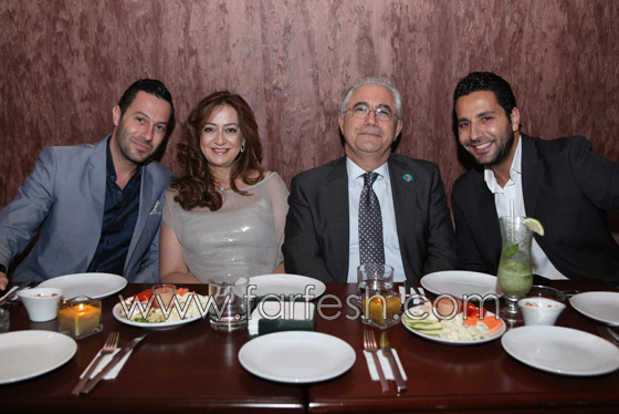 الفنان عصام بريدي وشقيقه يحتفلان بـ Table7 بحضور المشاهير صورة رقم 14