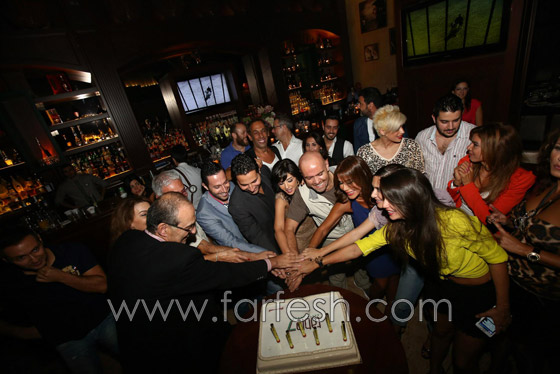 الفنان عصام بريدي وشقيقه يحتفلان بـ Table7 بحضور المشاهير صورة رقم 18