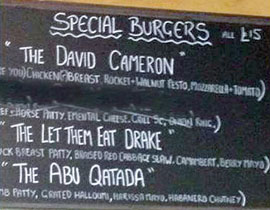 فقط في لندن.. برغر إسلامي أردني حار وآخر بريطاني صورة رقم 1