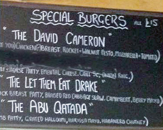 فقط في لندن.. برغر إسلامي أردني حار وآخر بريطاني صورة رقم 4