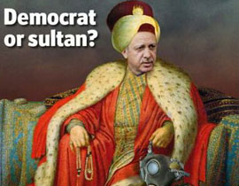 اظهار اردوغان كسلطان دكتاتوري انتقادا لموقفه من التظاهرات بتركيا صورة رقم 1