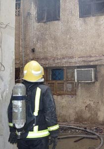 وفاة 4 أطفال وسيدة نتيجة حريق نشب في مبنى في جدة صورة رقم 1