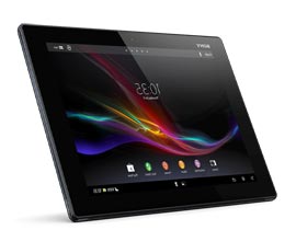 سلكوم تعرض سوني Z Xperia التابليت الأنحف والأخف في العالم صورة رقم 1