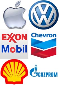 الربح الادسم يذهب الى 10 شركات في العالم صورة رقم 1