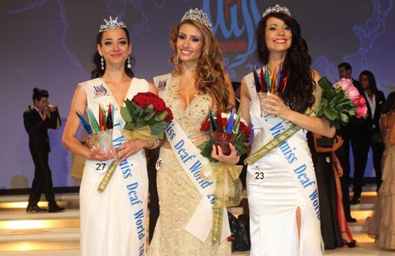 البرازيلية تيسي بايي ملكة جمال العالم للفتيات الصماوات صورة رقم 2