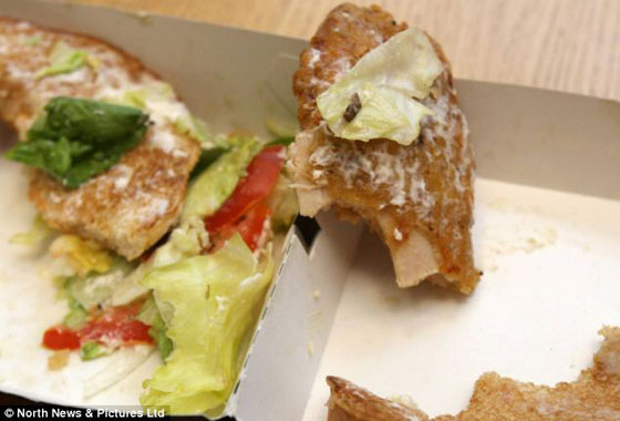 زبون اصيب بالذعر حين وجد (دودة) في وجبة برجر كينج  صورة رقم 2