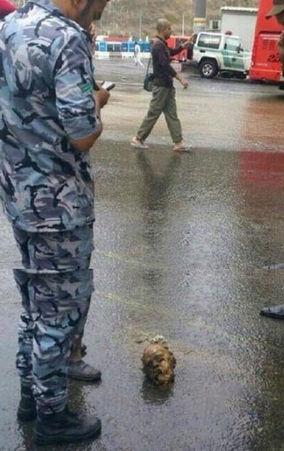 مكة: رجل مقطوع الراس في موقف الحرم  صورة رقم 1