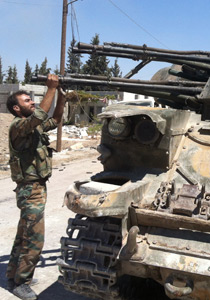 ميزان القوى: الجيش الحر متفوق في العدد والجيش النظامي في العتاد صورة رقم 1