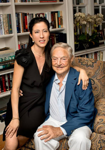 الملياردير سورس يحتفل بزواجه الثالث على فتاة في نصف عمره صورة رقم 1