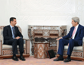 كيري: نظام الأسد يستحق الثناء لانه ملتزم بتدمير الكيماوي!! صورة رقم 1