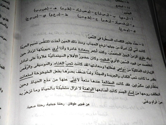 أم تخلع حجابها أمام ابنتها في كتاب مدرسي يثير جدلا بتونس صورة رقم 2