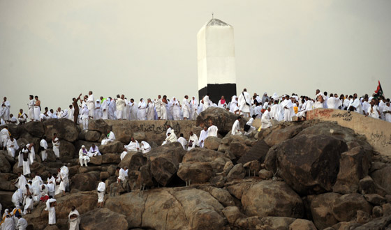 مليون ونصف المليون حاج يقفون على صعيد عرفات صورة رقم 3