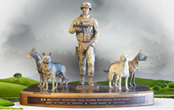 امريكا تدشن أول نصب تذكاري للكلاب الوطنية وحراس الحرية! صورة رقم 4