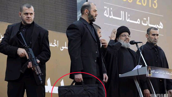 ما سر الحقيبة الغامضة التي يحملها الحارس الشخصي لحسن نصرالله؟ صورة رقم 1