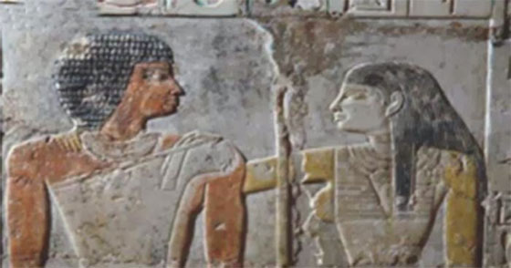 مقبرة فرعونية تحتضن اقدم قصة حب بين زوجين صورة رقم 1