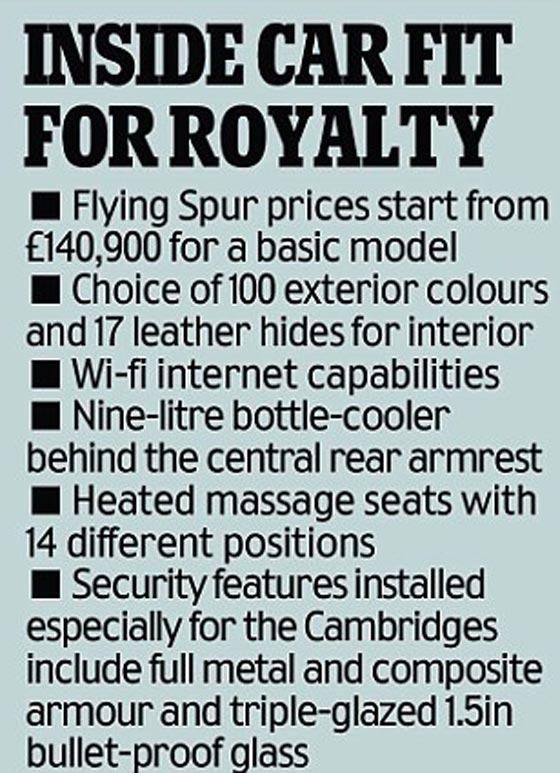 صور سيارة بنتلي بـ400 الف دولار للامير ويليامز و كيت ميدلتون صورة رقم 5 صور سيارة بنتلي بـ400 الف دولار للامير ويليامز و كيت ميدلتون صورة رقم 5