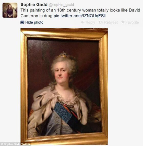 تشابه غريب جدا بين امبراطورة روسيا السابقة وبين رئيس الوزراء صورة رقم 1 تشابه غريب جدا بين امبراطورة روسيا السابقة وبين رئيس الوزراء صورة رقم 1