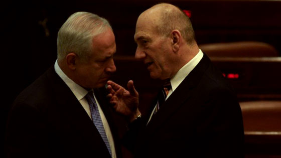 اولمرت يصف نتنياهو بالغبي اذا لم يوقع اتفاقا مع الفلسطينيين صورة رقم 1