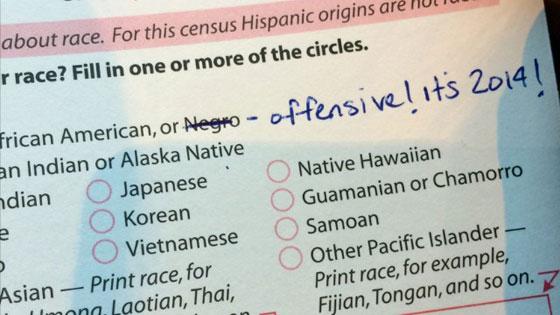 امريكية سوداء تهزم كلمة زنجي في استمارة قضائية صورة رقم 1