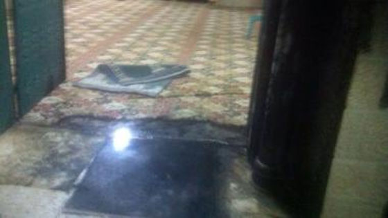 المستوطنون يحرقون مسجد علي بن أبي طالب في سلفيت صورة رقم 1 المستوطنون يحرقون مسجد علي بن أبي طالب في سلفيت صورة رقم 1